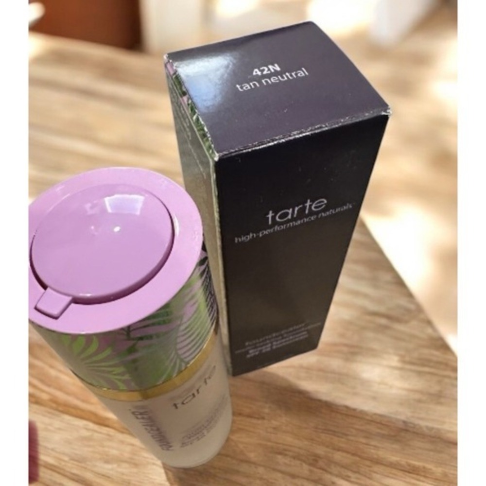 Tarte Babassu Foundcealer Foundation SPF 20 Tan Neutral 42N New In Box - Picture 5 of 5